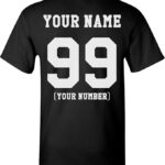 Custom Text T-Shirt – Add Your Own Name, Quote or Message | Personalized Back Print Tee for Men & Women | 100% Cotton Unisex Shirt | Gift for Birthdays, Events & Teams(Bundle of 10 Products)