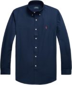 POLO RALPH LAUREN Men’s Classic Fit Poplin Sport Shirt | 100% Cotton Long Sleeve Button-Down Shirt | Premium Casual & Business Wear